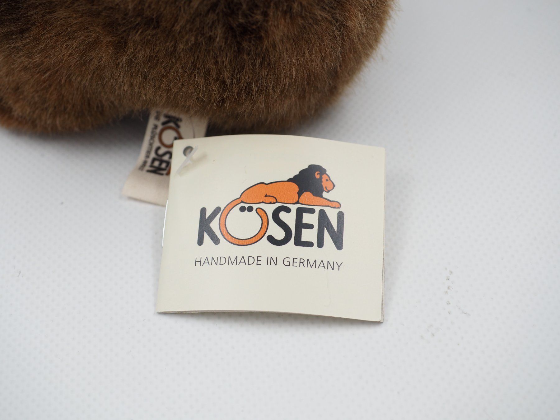 Spielzeuge: KÖSSEN Braunbär Minitier Handmade (20532) – Neu und originalverpackt aus Zürich von fundsachenverkauf 4