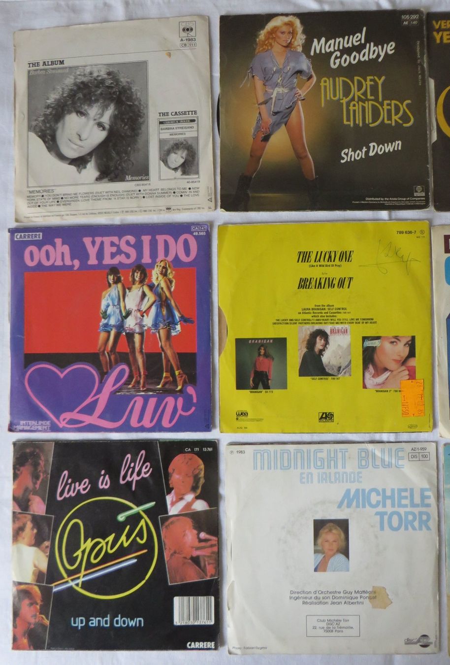 Dischi in vinile: 12 VINYL SINGLES, DIVERSE SCHLAGER, POP – Usato da Neuhausen venduto da luckimucki 4