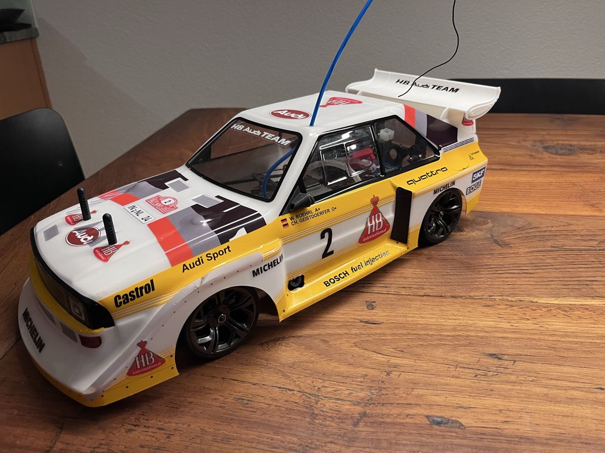 Traxxas RC Kits de montage: RC Modell Auto Audi Quattro S1 E2 – D'occasion à Steffisburg par cobra_1111