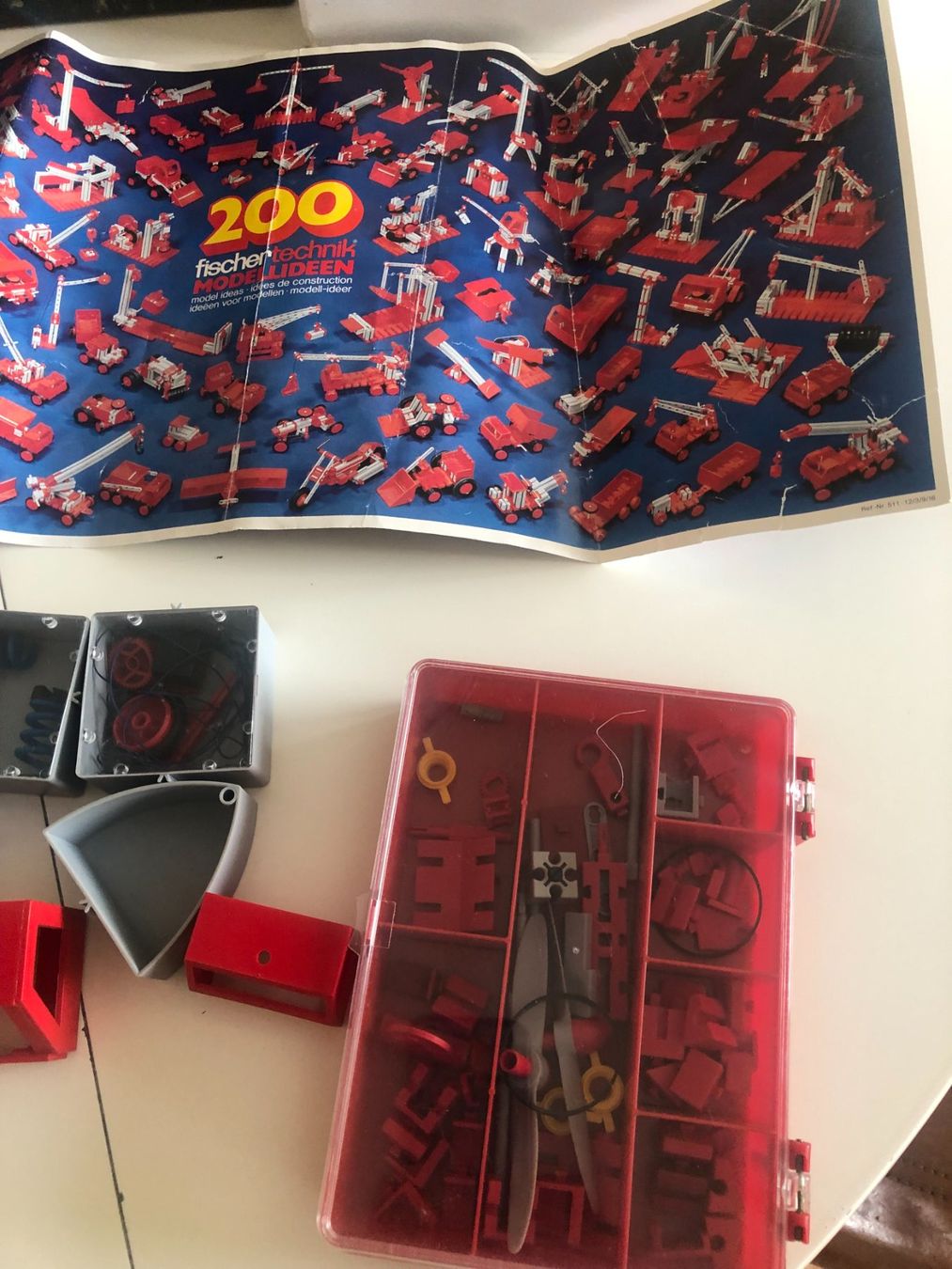 Fischer Jouets: Fischtechnik diverse Bauteile mit Anleitung – D'occasion à Bassersdorf par sammelfloh 2