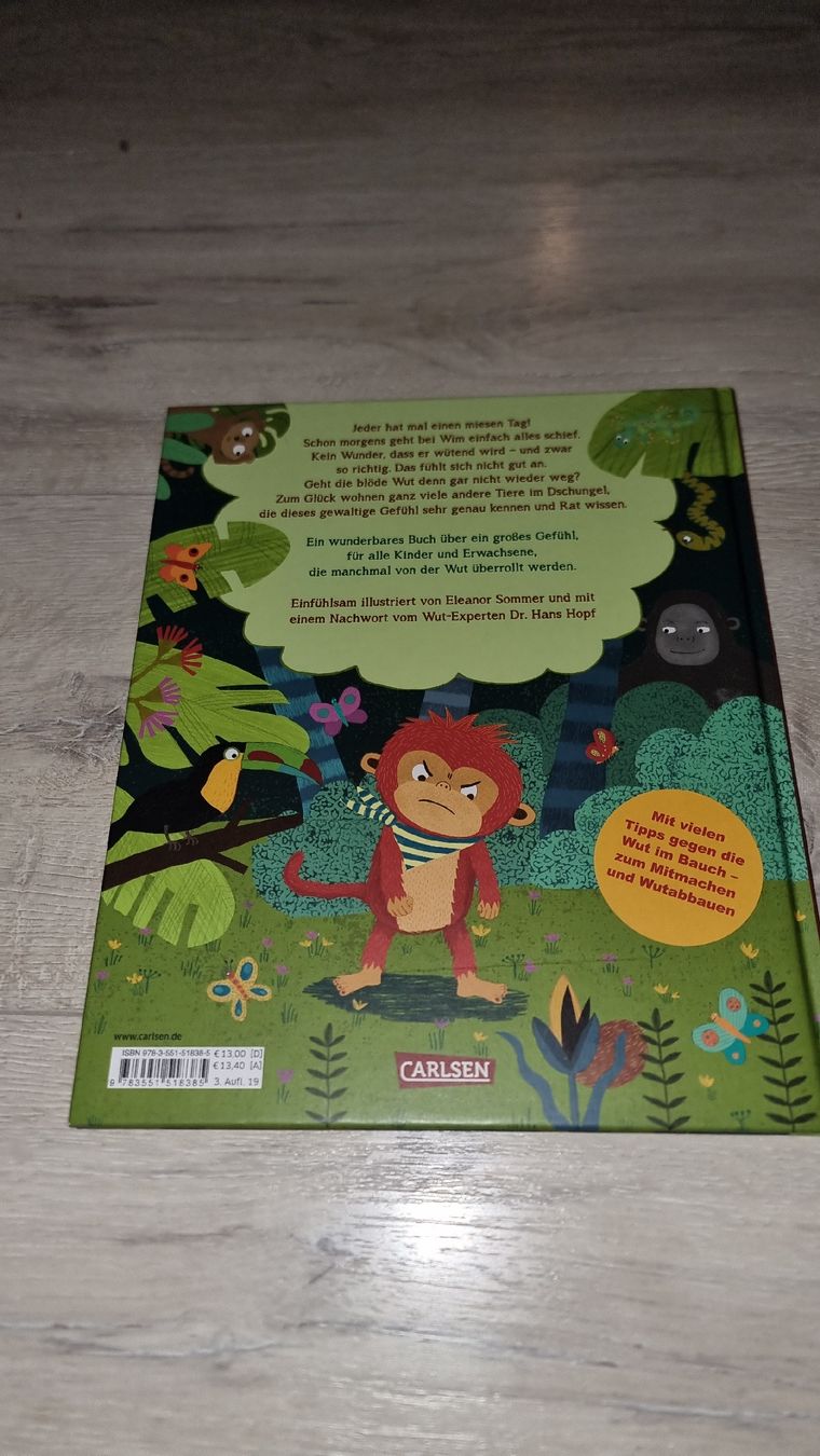 Libri: Kinderbuch "Wenn ich wütend bin" neuwertig  – Nuovo (secondo la descrizione) da Wigoltingen venduto da Zuckerfee84 1