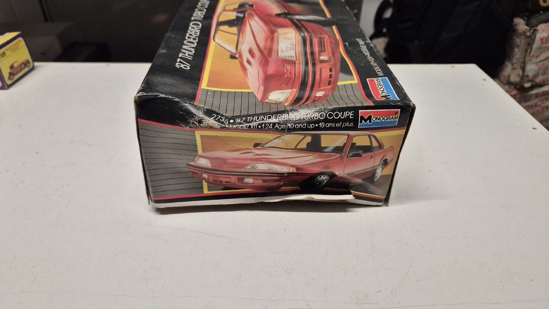 Kit di modellismo & Modellini statici: Modellbausatz Monogram 87 Thunderbird Turbo Coupe 1:24 – Nuovo (secondo la descrizione) da Wangen SZ venduto da Dnepr2 2