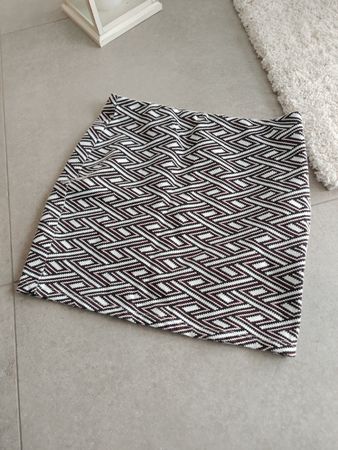 Jupe Zara, motifs losanges - Taille M