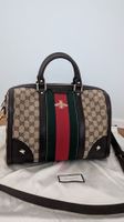 Gucci Boston Bag Biene Vintage Web Medium GG