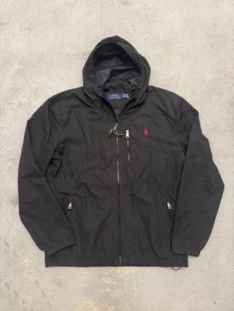 Veste Polo Ralph Lauren noire avec capuche taille XL