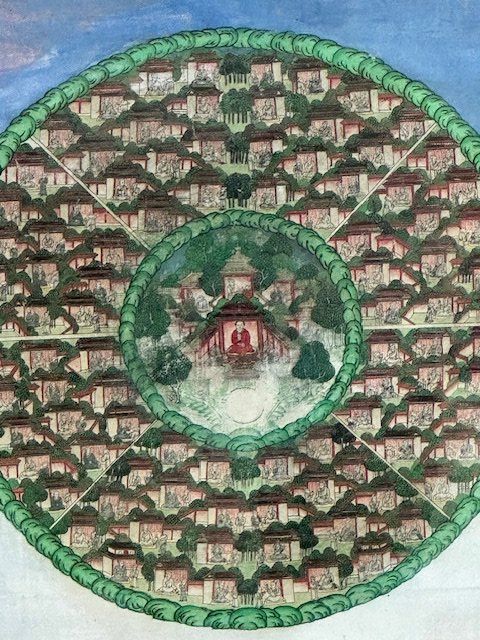 Foto & Immagini: BILD TIBETISCH / CHINESISCH 40 x 50 – Usato da Honau venduto da Ritika 2