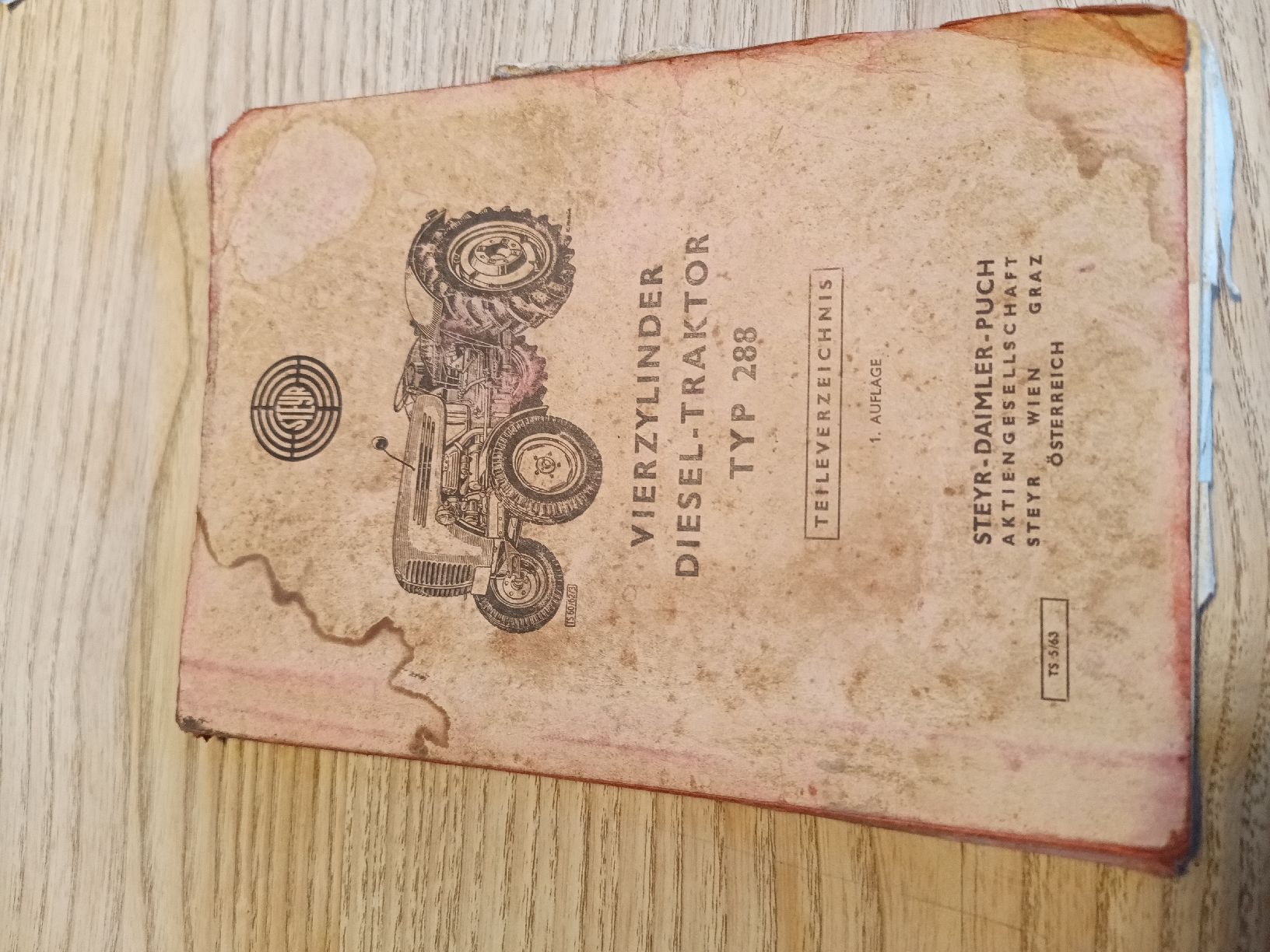 Libri: Ersatzteilliste Oldtimer Steyr 288 – Usato da Trub venduto da Eneah