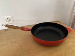 Le Creuset Gusseisenpfanne Rot 28cm