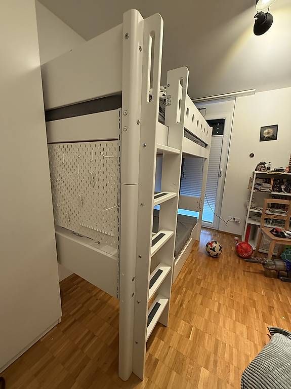 Letti: Flexa White Hochbett mit Sofa – Usato da St.Gallen venduto da Sabidi 1