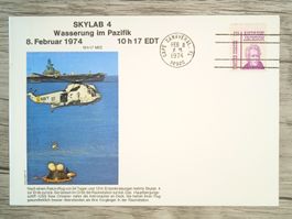 TR89 Enveloppe + Timbre USA 1974 Theme Espace