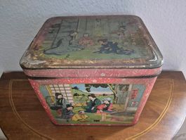 Alte Eduscho Kaffee Blechdose Vintage Reklame Blech Dose