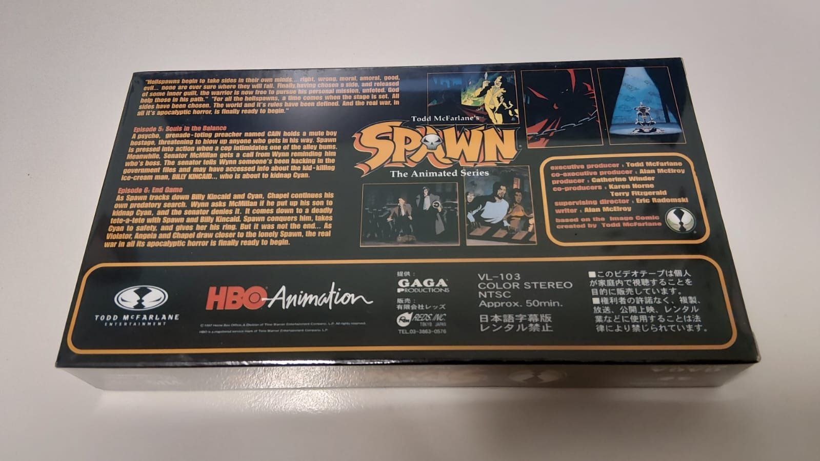 Tutti i VHS: SPAWN The Animated Series volume 3 VHS Japan Sealed – Nuovo e nell'imballaggio originale da Stüsslingen venduto da Jersey_75 1