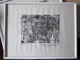 Lithographie Luginbühl