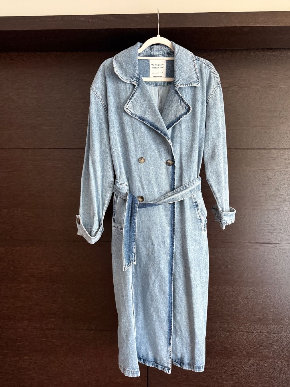 Pull&Bear Cappotti: PULL&BEAR Denim Trenchcoat (Grösse M) – Nuovo (secondo la descrizione) da Altendorf venduto da paulina.a