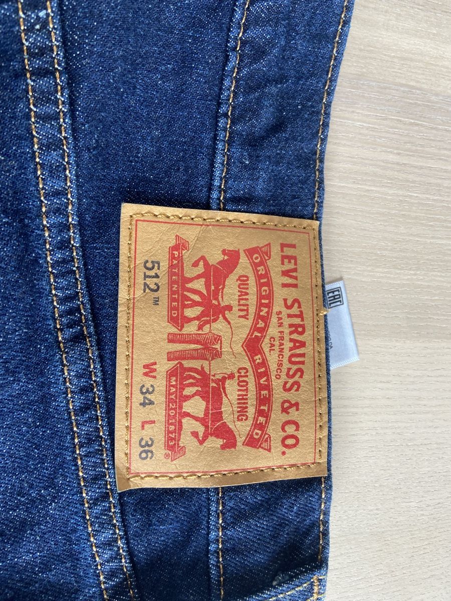 Levi's Jeans: Levi's 512 Slim Taper Jeans, Grösse 34/36 – Nuovo (secondo la descrizione) da Saanen venduto da flodiemango 3