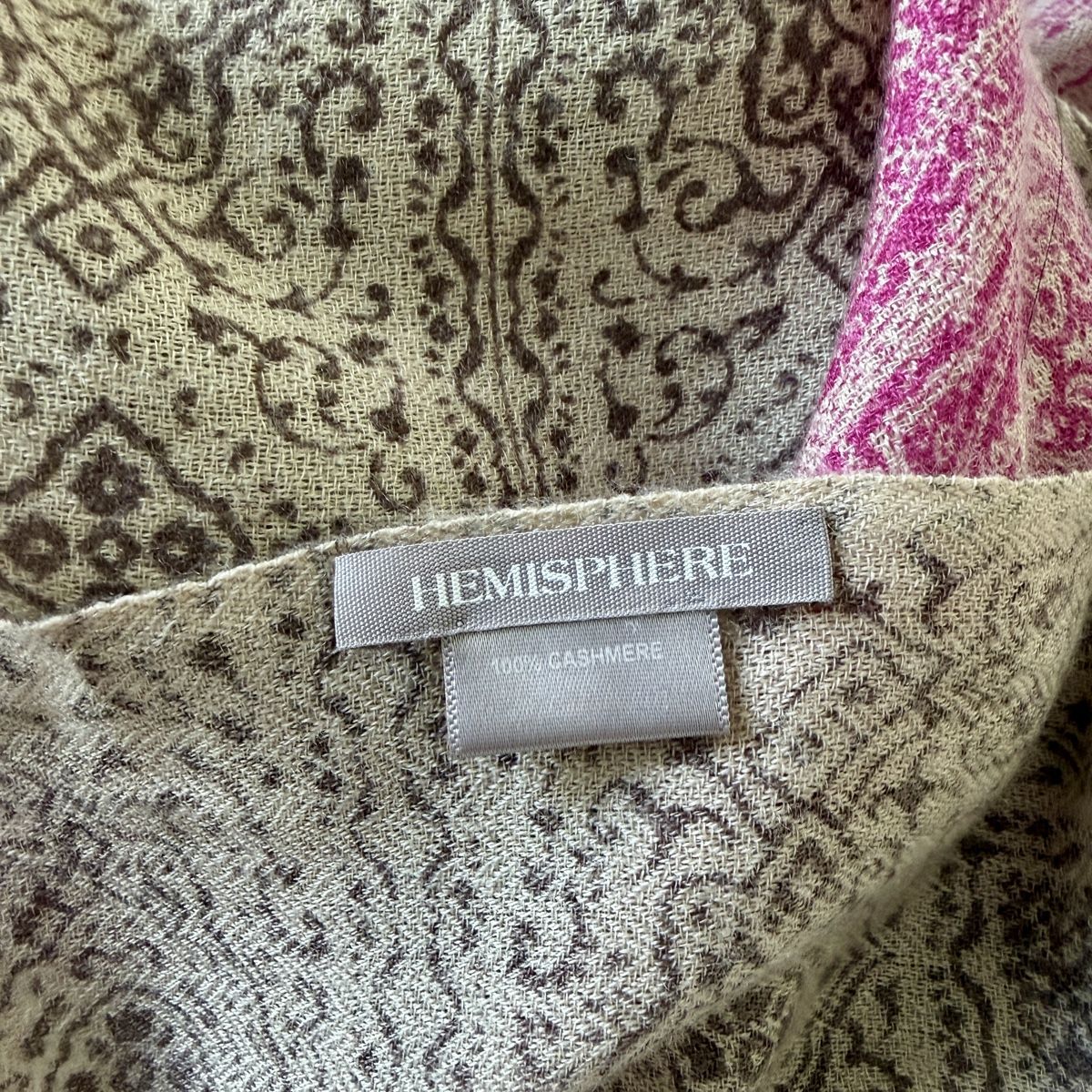 Hemisphere Foulards, Tücher & Schals: HEMISPHERE New Cashmere Scarf – Neu (gemäss Beschreibung) aus Emmen von Colette-Juliette 5
