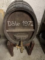 Altes Weinfass, wohl 40-50 Liter.