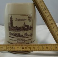 Bier-Humpen 100 Jahre Hotel-Gaststättenvereinigung Darmstadt