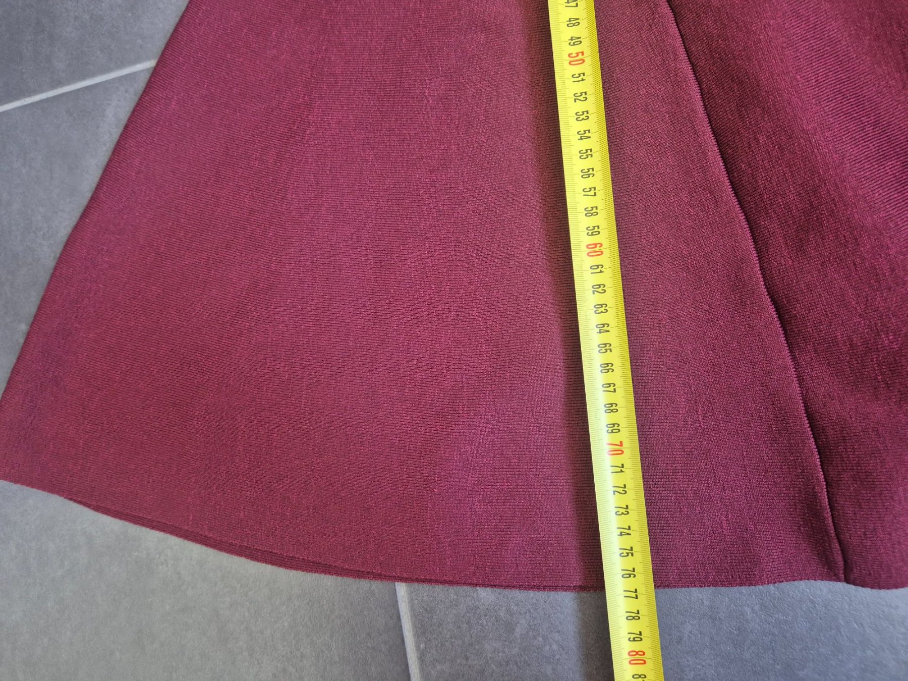Mango Vestiti: Mango burgundy summer dress size S – Usato da Zürich venduto da monadiederich 4