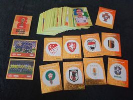 über 110 stk panini FIFA WM 2026 