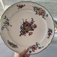 Assiette Villeroy&Boch, décor floral , vintage