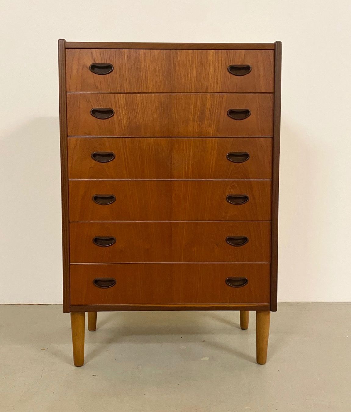 Cassettiere: Teak Kommode Denmark MidCentury 60s – Usato da Basel venduto da MidMod20C 1