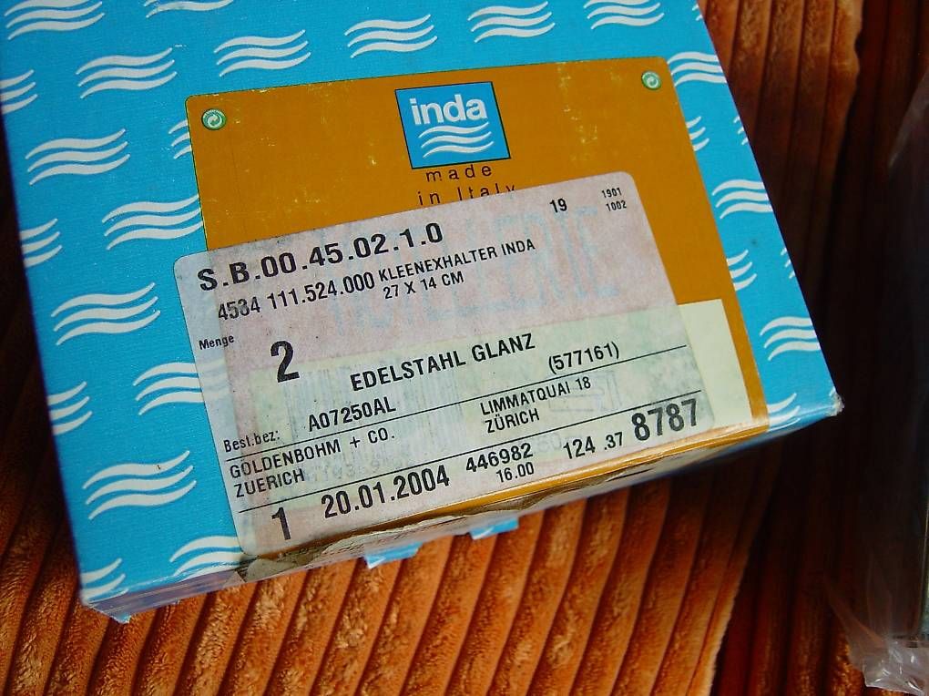 Stampanti: Kleenex-Halter INDA – Usato da Zürich venduto da capo-capo 1