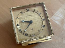 Wecker Bucherer «IMHOF SWISS» Um 1960/70er / Uhr Luzern