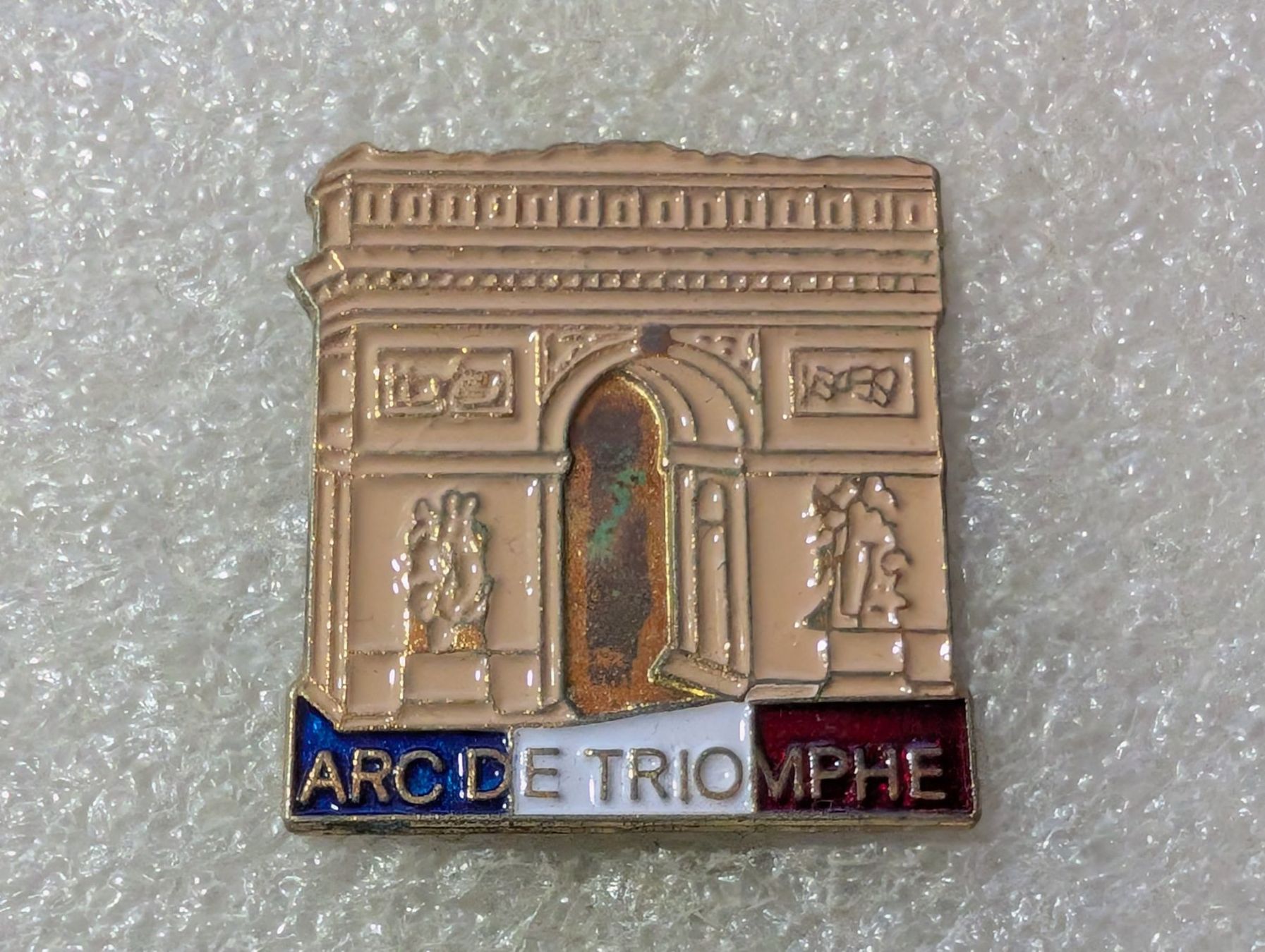 Placchette & Badge: Ansteckpin 108: Arc de Triomphe – Usato da Oppligen venduto da Pin-Fall-Shop