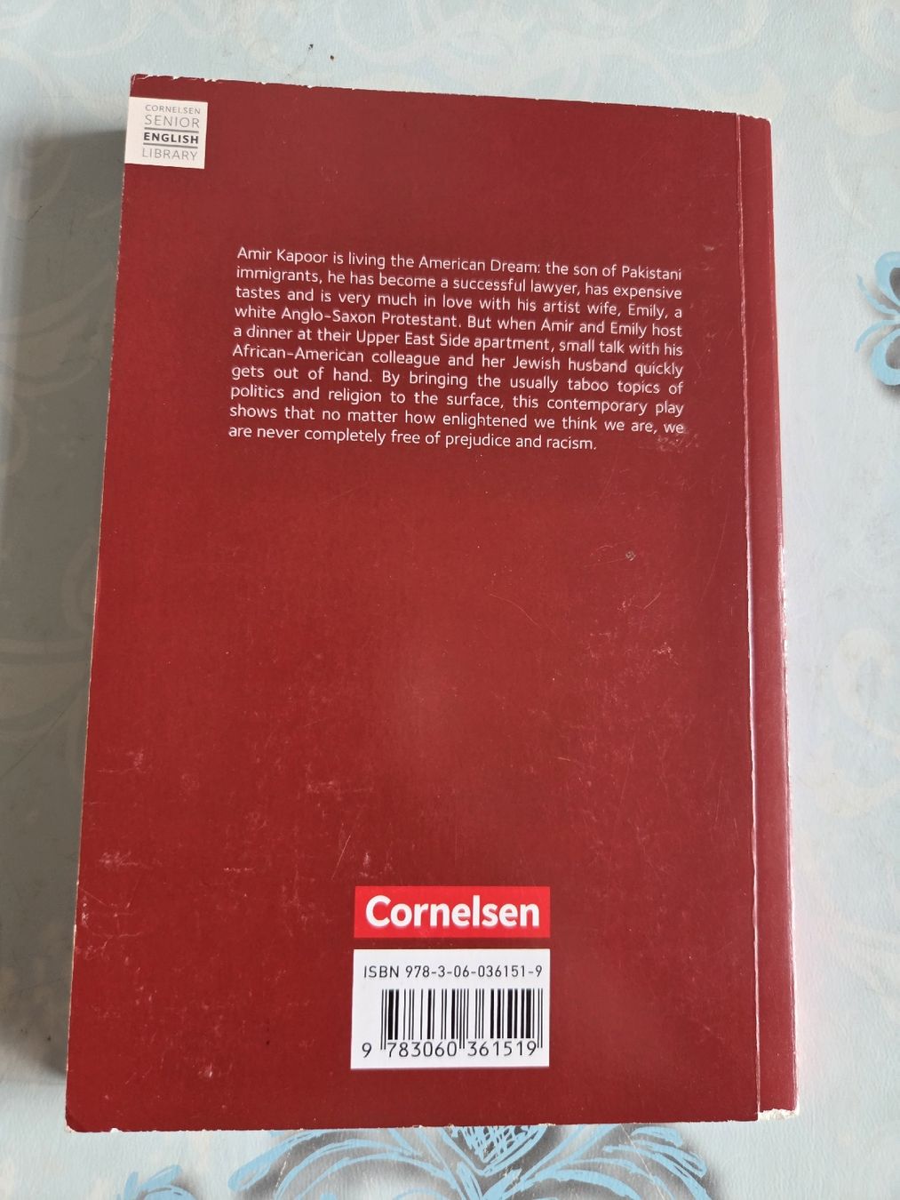 Bücher: Buch Disgraced Ayad Akhtar Cornelsen  – Gebraucht aus Illighausen von Flomi50 1