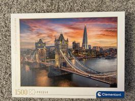 1500 Teile Puzzle Tower Bridge London Clementoni