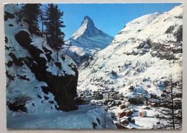 Zermatt (1620 m) mit Matterhorn