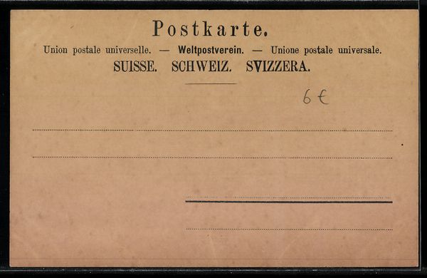 Cartoline postali: Litho Grindelwald, Teilansicht, Passepar – Usato da Berlin venduto da bartko-reher 1
