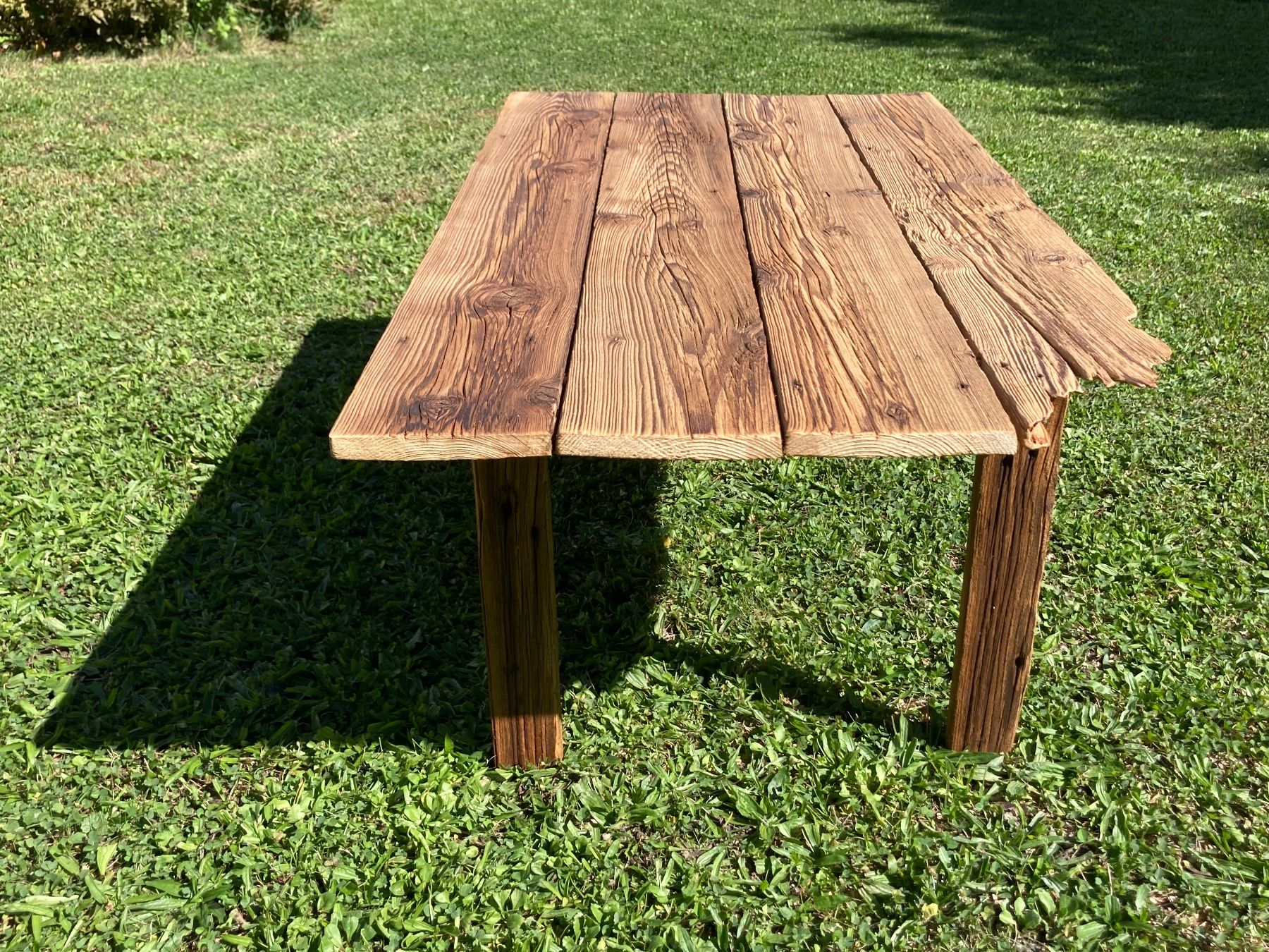 Tische: Spezieller Altholztisch 107x57cm – Neu (gemäss Beschreibung) aus Domat/Ems von Stein_und_Holzbruch 5