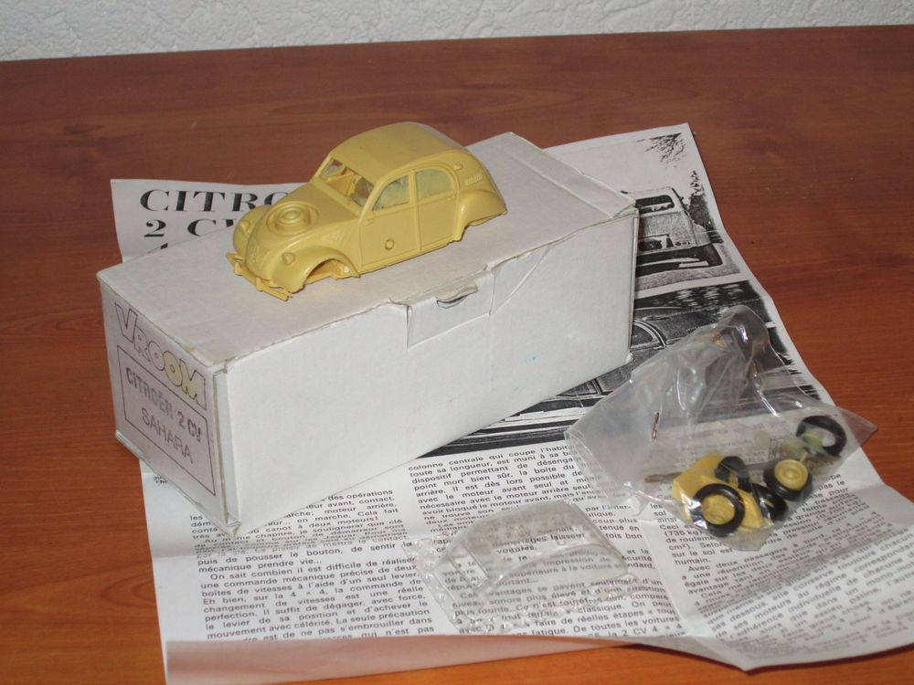 Kit Résine VROOM 1/43 - Citroën DS Par Bertoni - Maquette Voiture Collection