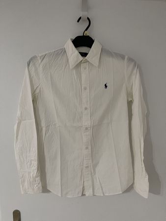 Ralph Lauren Damen hemd, weiss, Gr. 6, oryginal, elegant