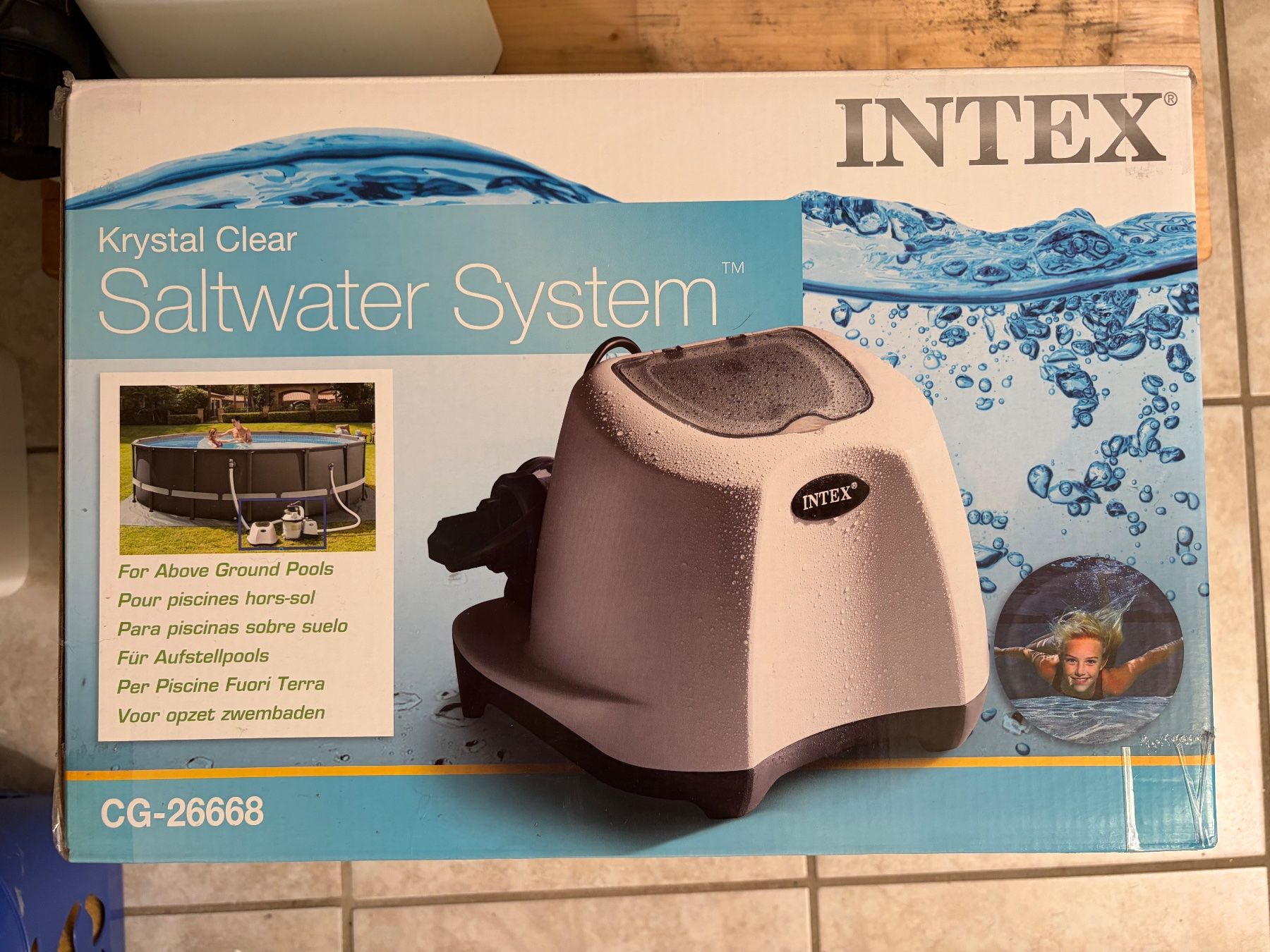 Intex Piscine: Intex Pool 366 × 122 cm inkl. Sandfilterpumpe&Salzgenerator – Usato da Wohlenschwil venduto da Chrusi1 3