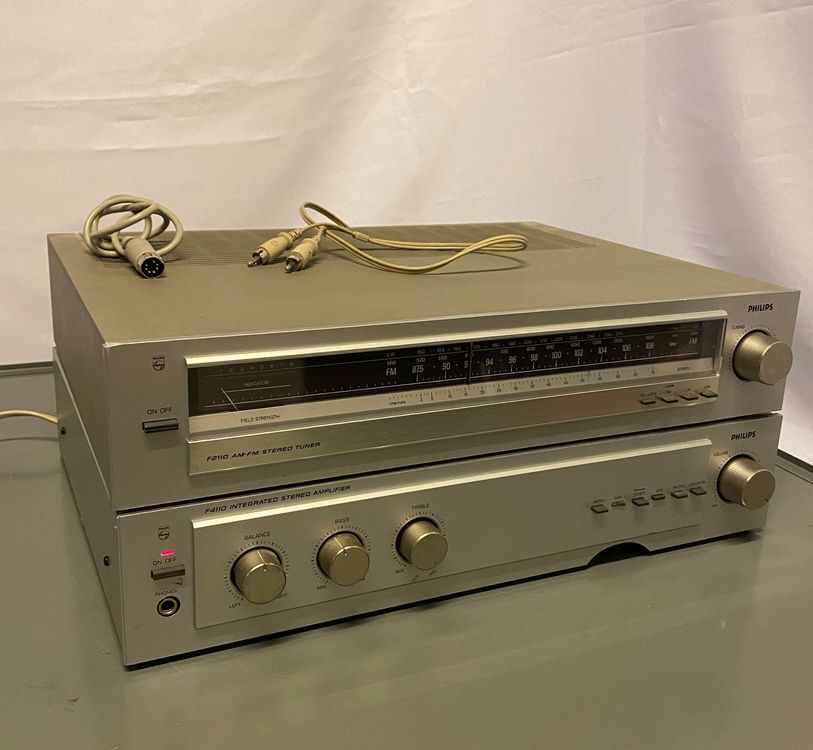 PHILIPS F4110/F2110 Stereoanlage * aus 1982 * Rarität (Gebraucht) in ...