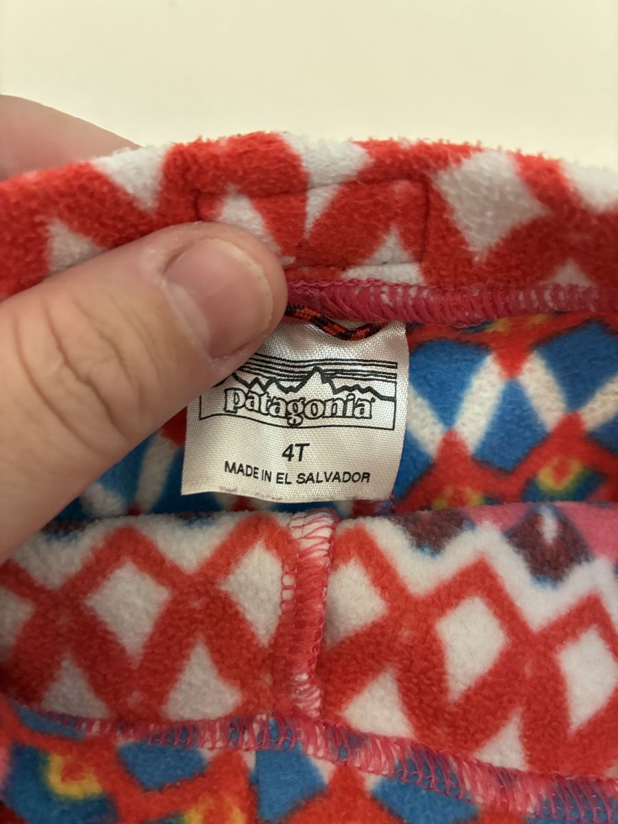 Patagonia Pantaloni: Patagonia Kinder Hose Grösse 4T bunt  – Usato da Untersiggenthal venduto da Stitch1 2