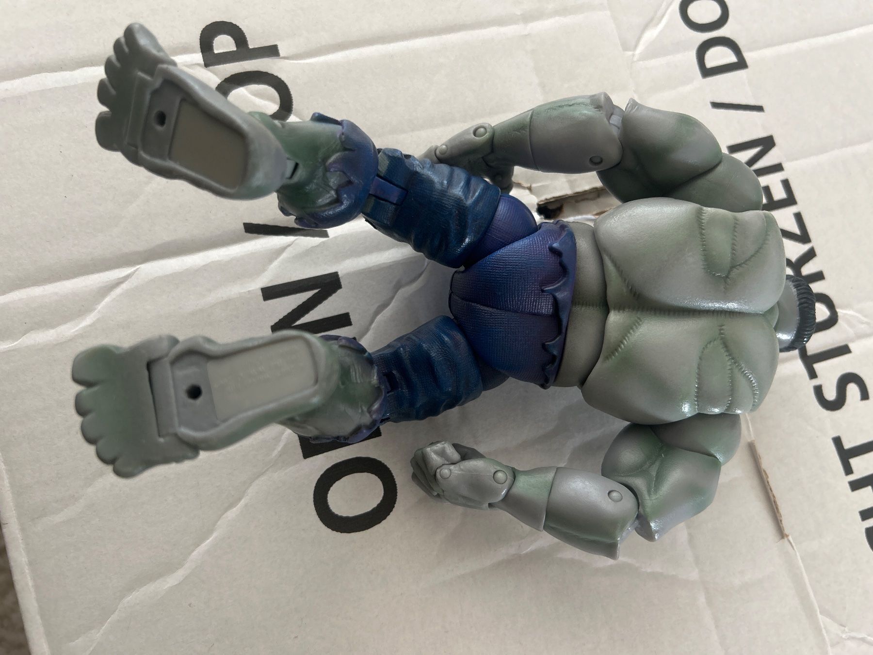 Marvel Statuette: Action Figur Grey Hulk. Toy Biz – Usato da Zürich venduto da Guti90 2