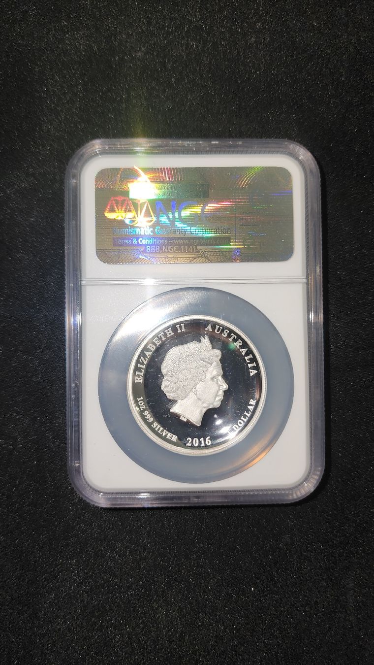 Tutti le monete: Lunar Monkey 2016 1 oz Silver PF69 HR First 500 – Nuovo (secondo la descrizione) da Petit-Lancy venduto da SilverCoinCoin 1