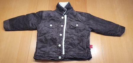 Manchester Jacke gefüttert Gr.98 Milou braun