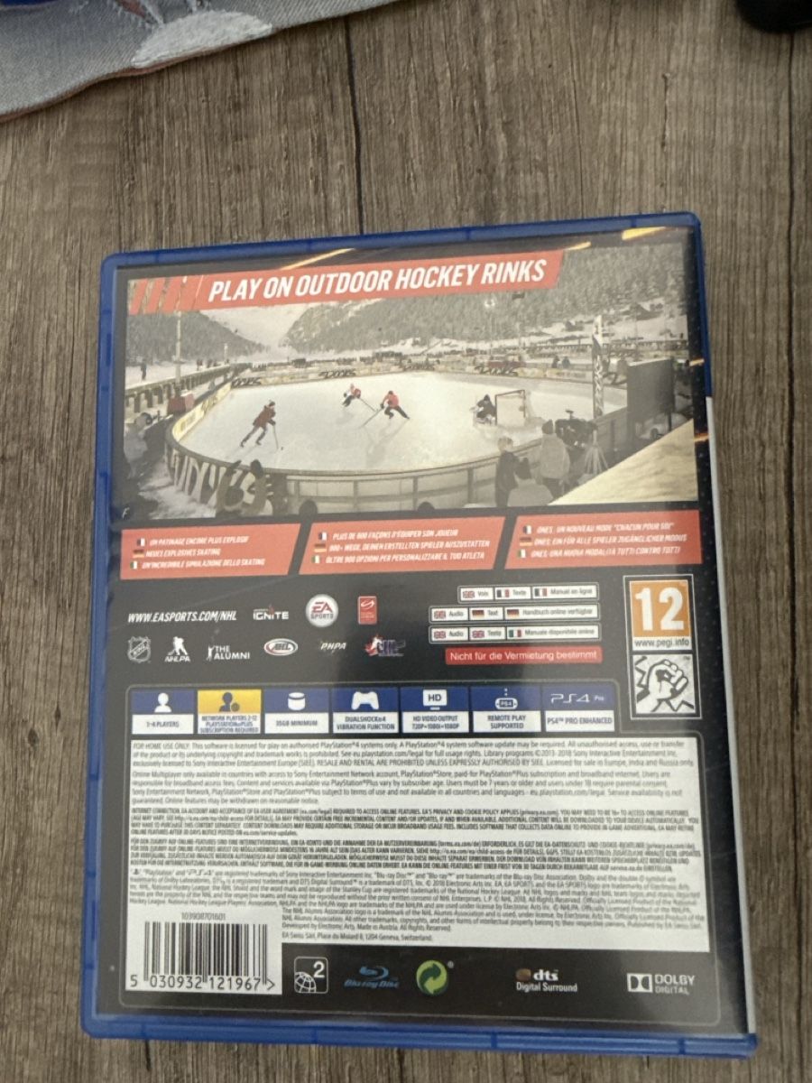 Spiele: NHL 19 PS4 - Top Zustand! – Gebraucht aus Matten b. Interl von roc_292h 1