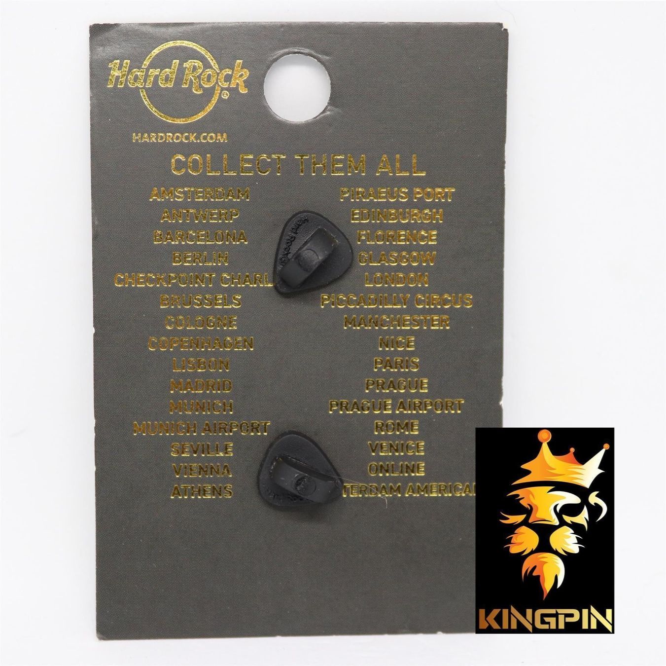 Hard Rock Cafe Plaketten & Abzeichen: HARD ROCK CAFE PIN 50th Puzzle Pin Nice Frankreich – Neu (gemäss Beschreibung) aus Hinterforst von -KINGPIN- 1