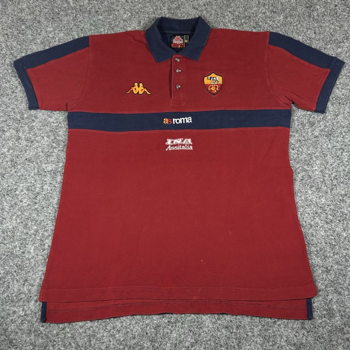 Kappa Magliette Polo: Polo Kappa As Roma – Usato da La Sagne NE venduto da Matlasape