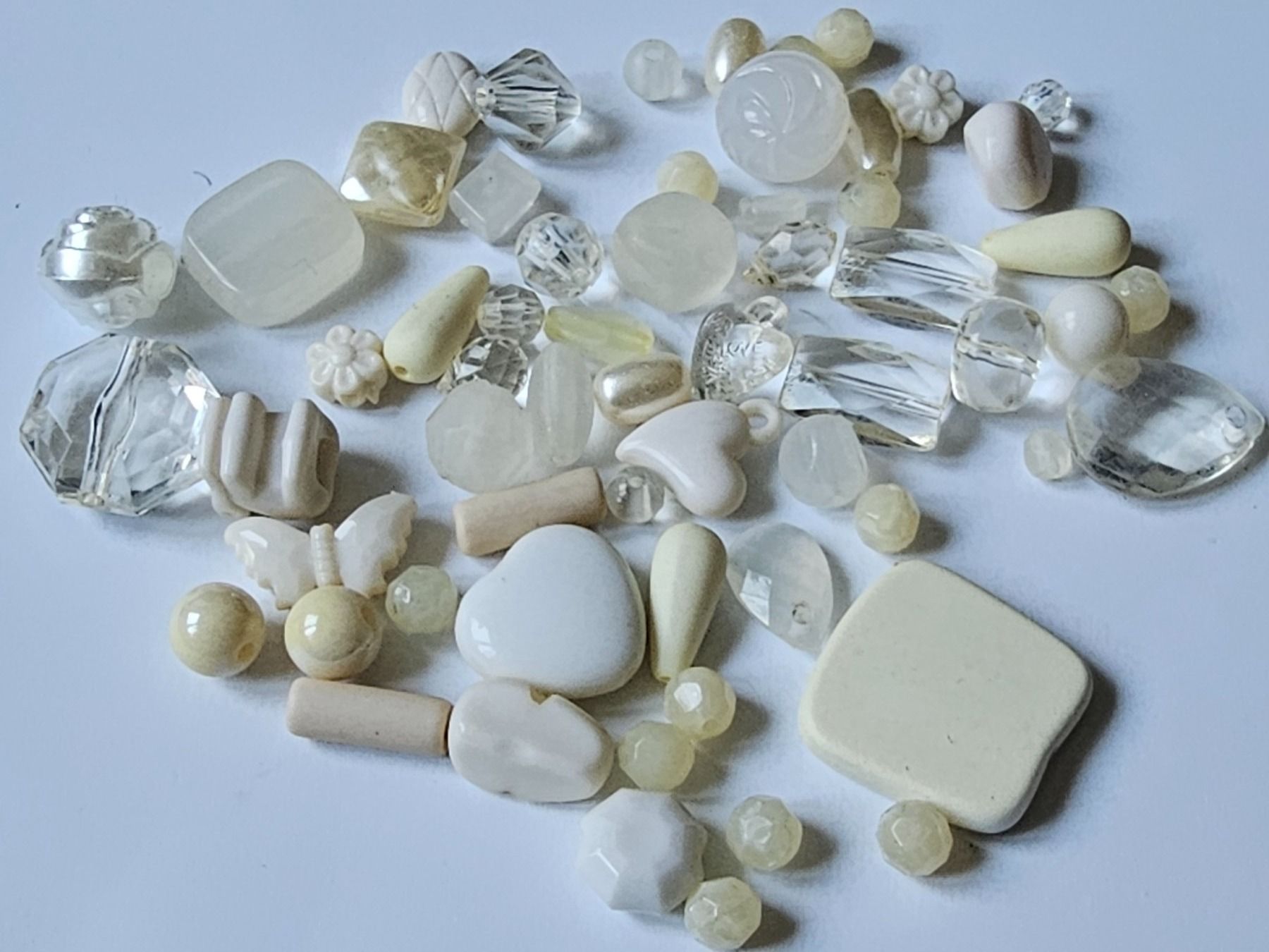 Perle (finte): 20g Acryl zwischen Elemente Kugeln Kette Basteln Perlen – Nuovo (secondo la descrizione) da Riedt b. Erlen venduto da Gottestraene 6