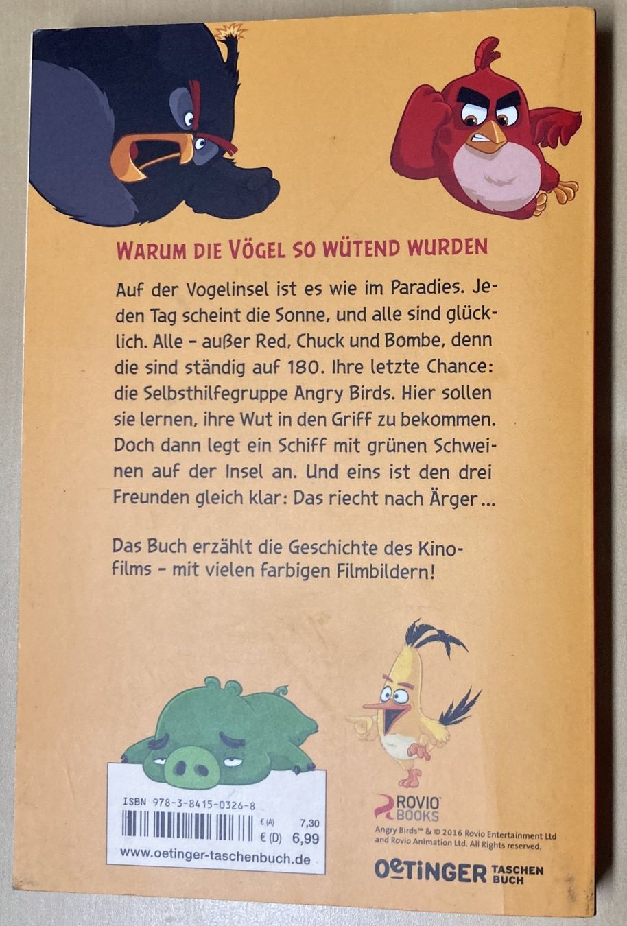 Libri: ANGRY BIRDS Buch – Usato da Reinach BL venduto da Loma8 1