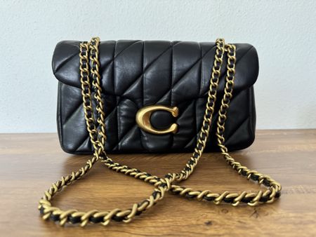 Sac Coach noir, modèle Tabby 26, Chic