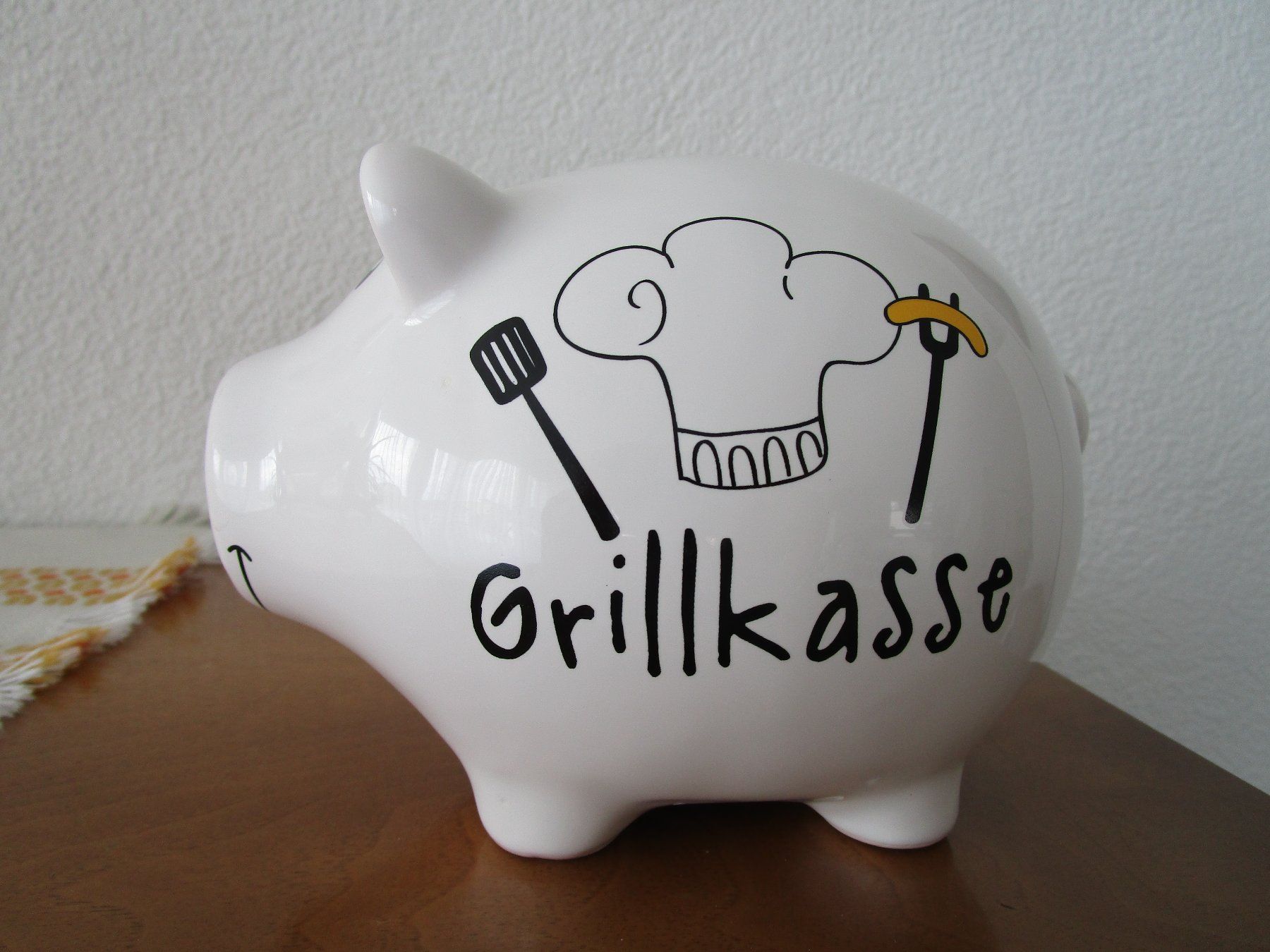 Salvadanai: Sparschwein / Kässeli – Nuovo e nell'imballaggio originale da Grenchen venduto da Bass25