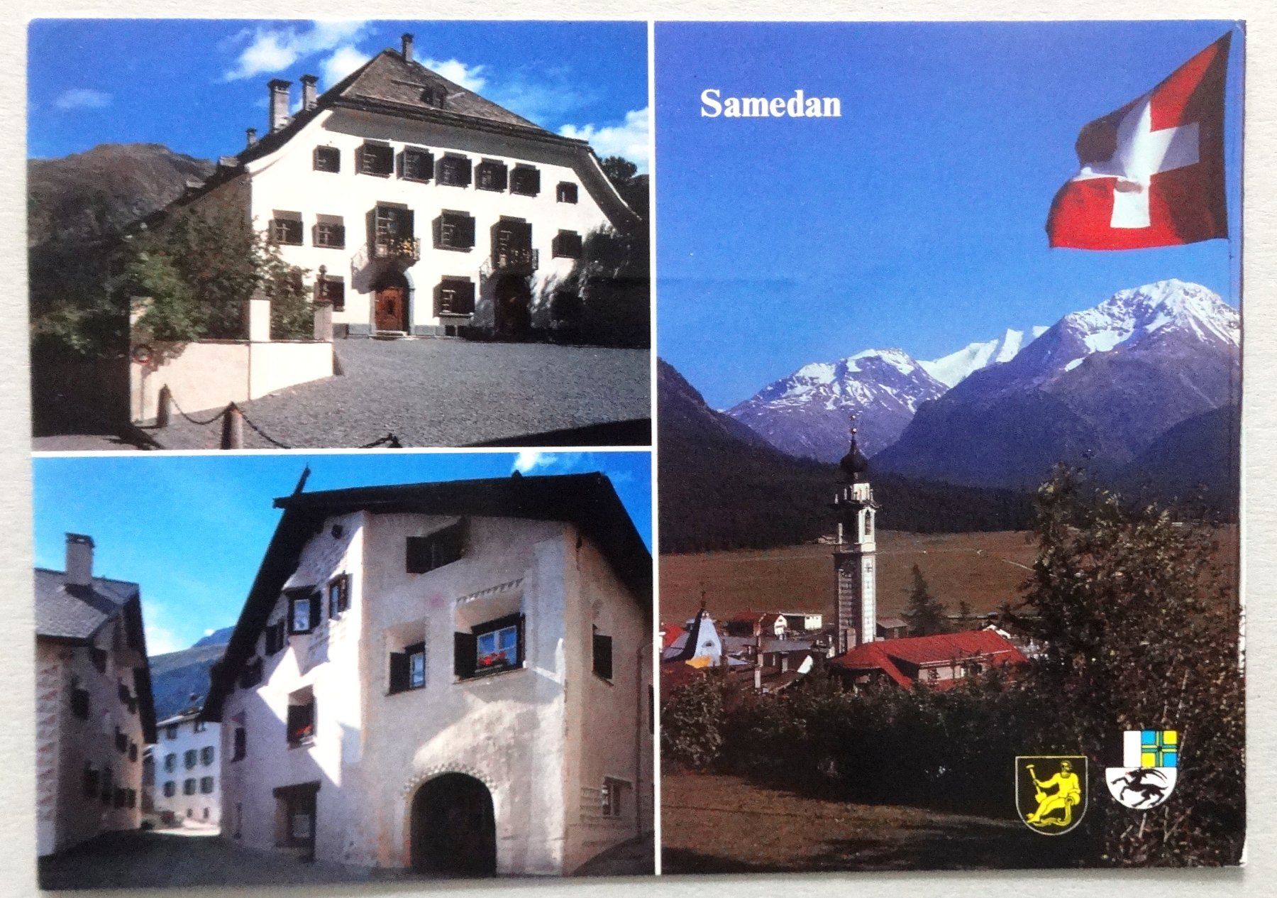 Cartes postales: Samedan 1705 m – D'occasion à Fétigny par Billy2miny